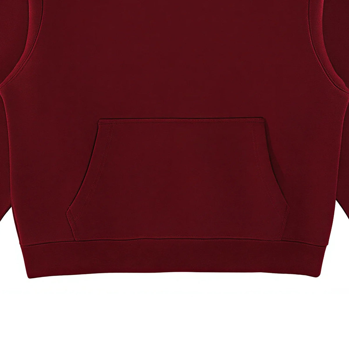 Men’s Heavyweight Oversized Hoodie – Double-Button Hood by DERILUJA LLC