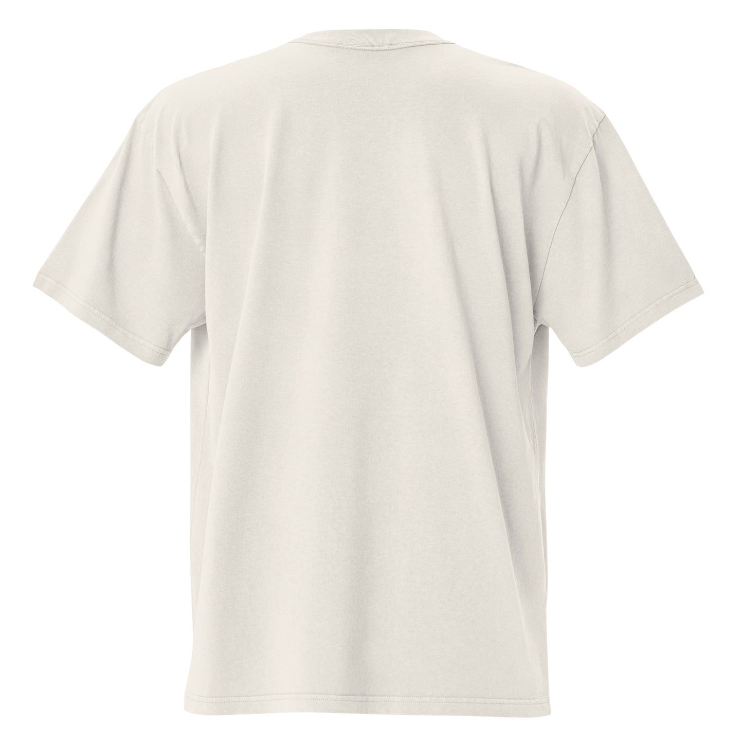 Oversized faded t-shirt by DERILUJA LLC
