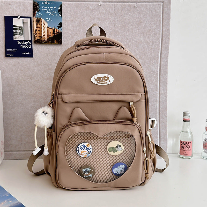 Large Capacity Backpack For Primary School Students by DERILUJA LLC