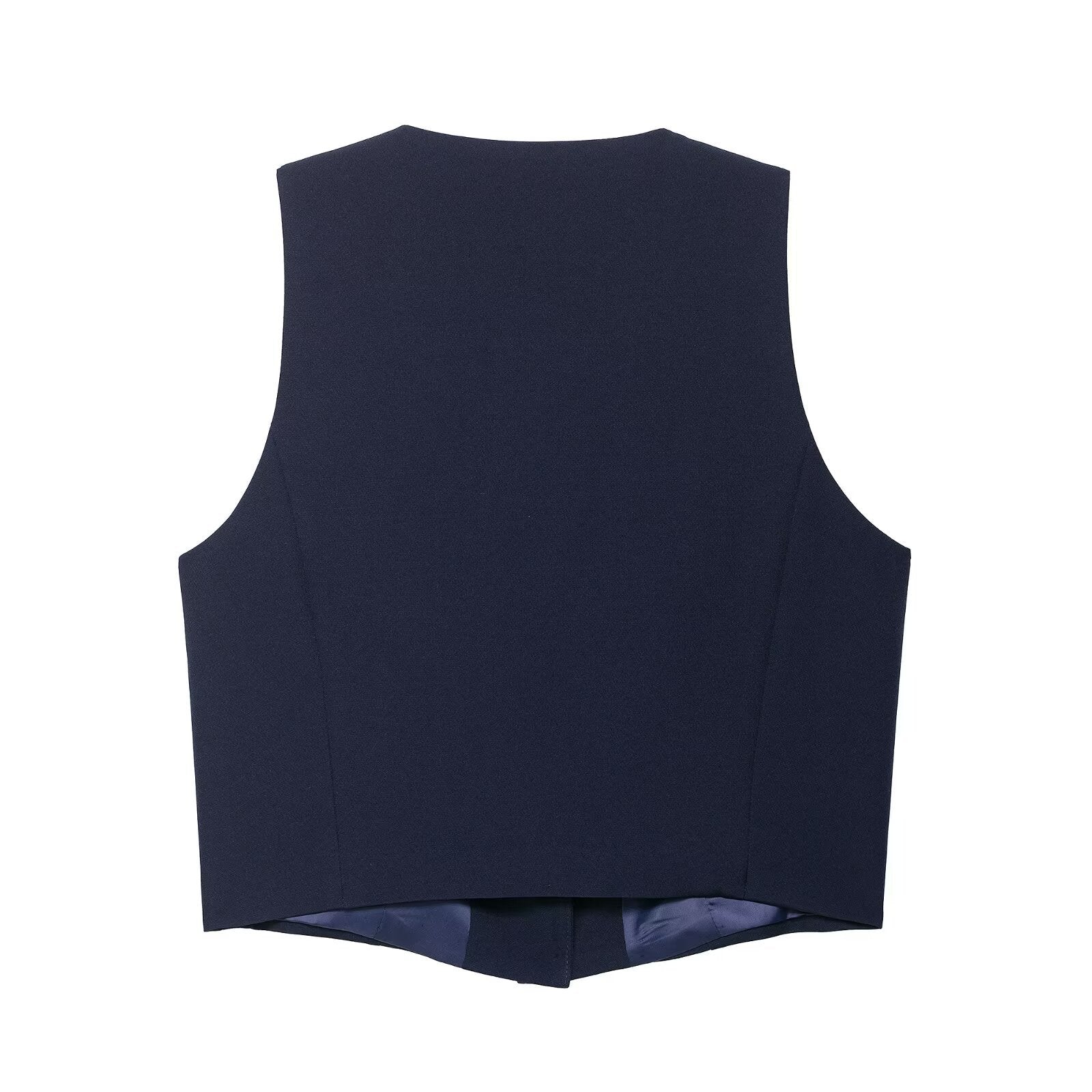 Fancy trimmed vest+shorts set by eprolo