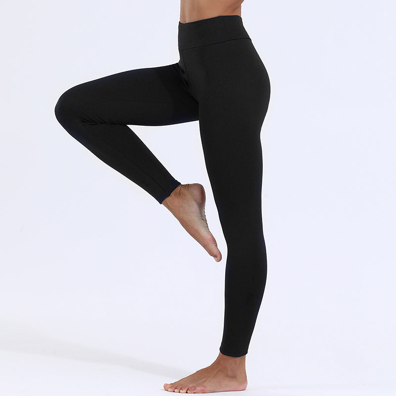 Winter Leggings Warm Thick High Stretch Lamb Cashmere Leggins Skinny Fitness Woman Pants by My Store