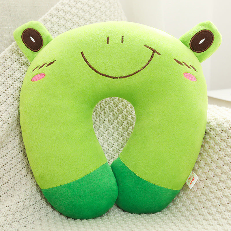 U-shaped Neck Pillow Travel Car Portable Office Nap Pillow for Neck Support by eprolo