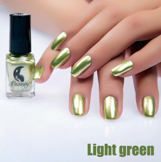 14 Color 6ML Women Fashion Sexy New Metallics Nail Polish Mirror Nail Polish Beauty Makeup Accessories by eprolo