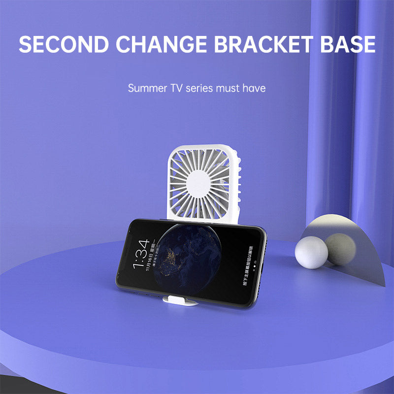 New Handheld Small Fan Mini Portable Pocket Usb Charging Fan Dormitory Desktop Small Fan by eprolo