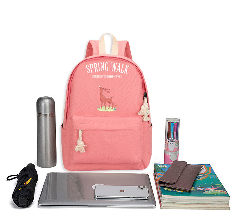 New creative oxford cloth middle school student bag primary school student backpack anime backpack by eprolo