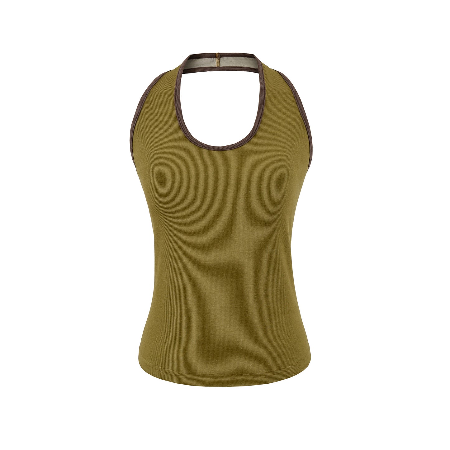 Sleeveless slim fit top by eprolo