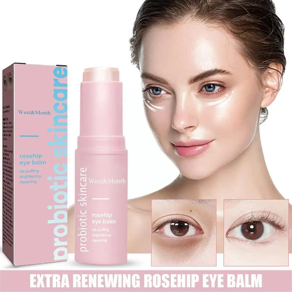Women Extra Renewing Rosehip Eye Balm For Face Lifting Moisturizing Balm Stick Deep Hydration Moisturizer Eye Care by eprolo