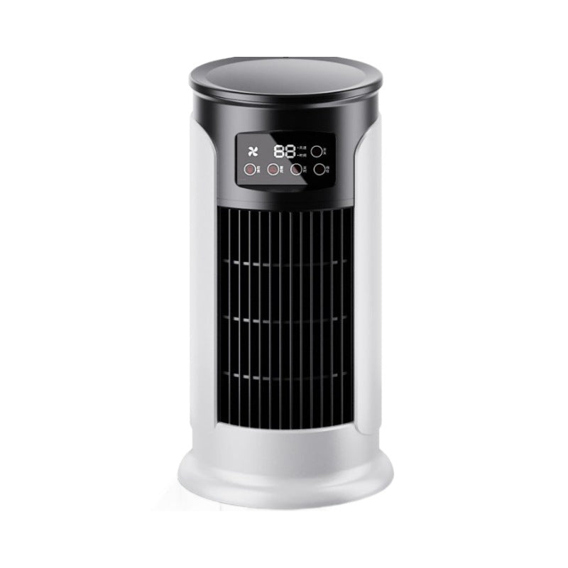 Six - speed timed silent AC cooling fan, new mini portable AC, USB air cooler, bladeless electric fan. by eprolo