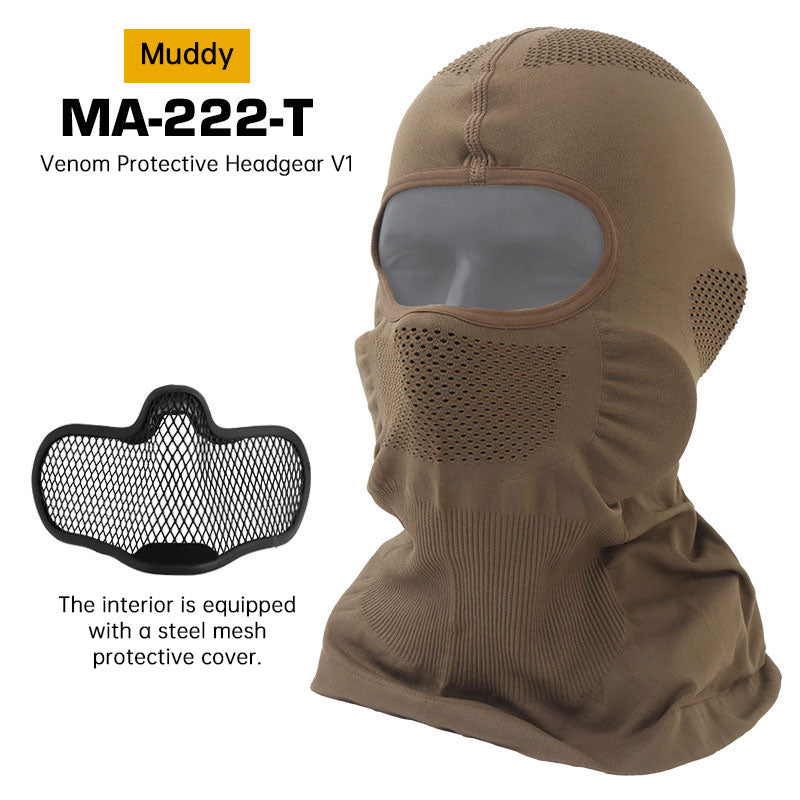 Venom V1 Balaclava, Breathable UV Protection Riding Face Mask for Motorcycle & Cycling by eprolo