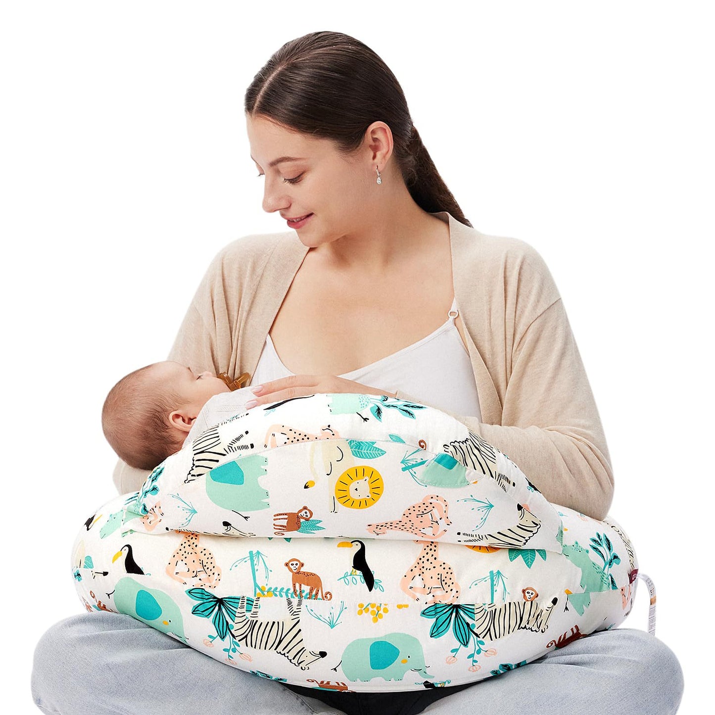 Nursing pillow baby pillow feeding pillow multifunctional detachable pregnant woman pillow breastfeeding by eprolo