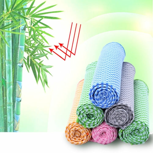 Natura Super Cool Bamboo Towel In A Bottle - 2 PK by DERILUJA LLC