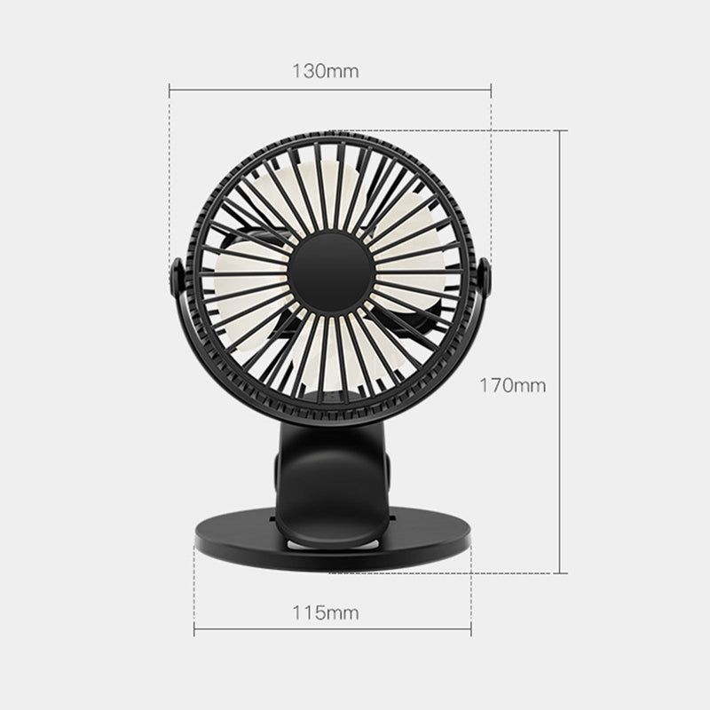 Mini student fan by DERILUJA LLC
