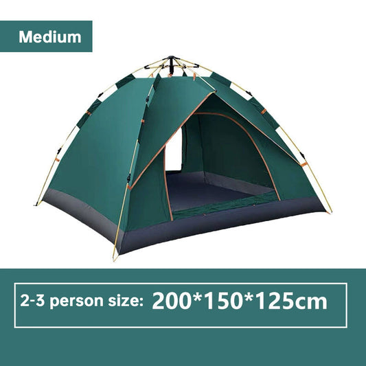 3-12 Person Double Layer 2-Bedroom Family Tunnel Camping Tent Waterproof Windproof UV Resistant for Outdoor Hiking & Camping by eprolo