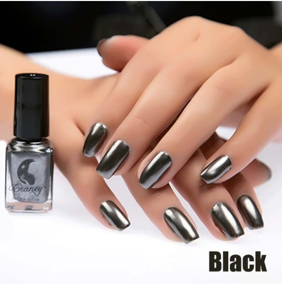 14 Color 6ML Women Fashion Sexy New Metallics Nail Polish Mirror Nail Polish Beauty Makeup Accessories by eprolo