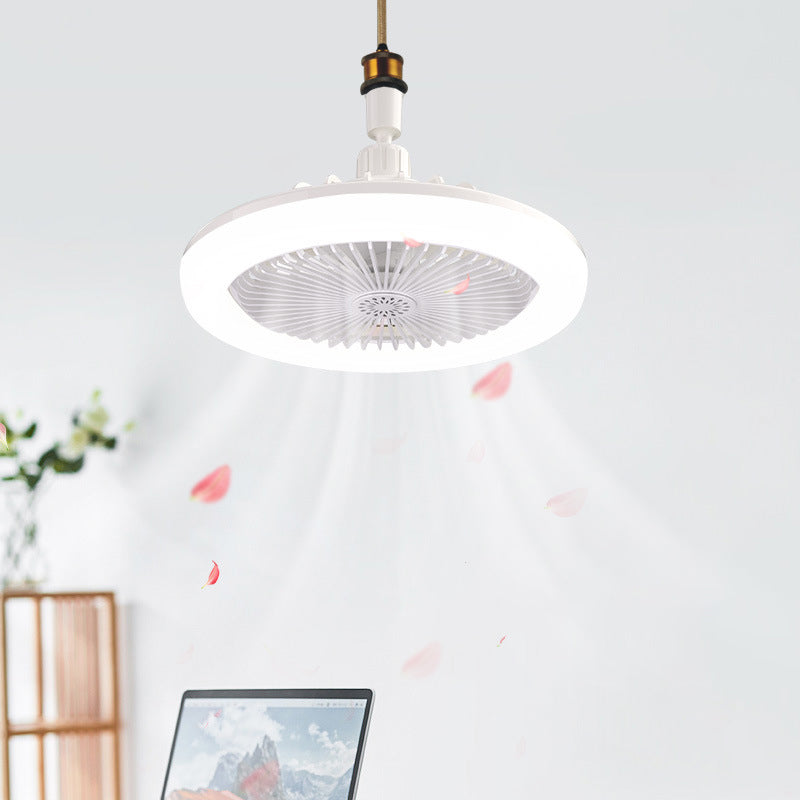 30W Ceiling Fan with Remote Control with Lighting Lamp E27 Converter Base with Aromatherapy for Bedroom Living Home by eprolo