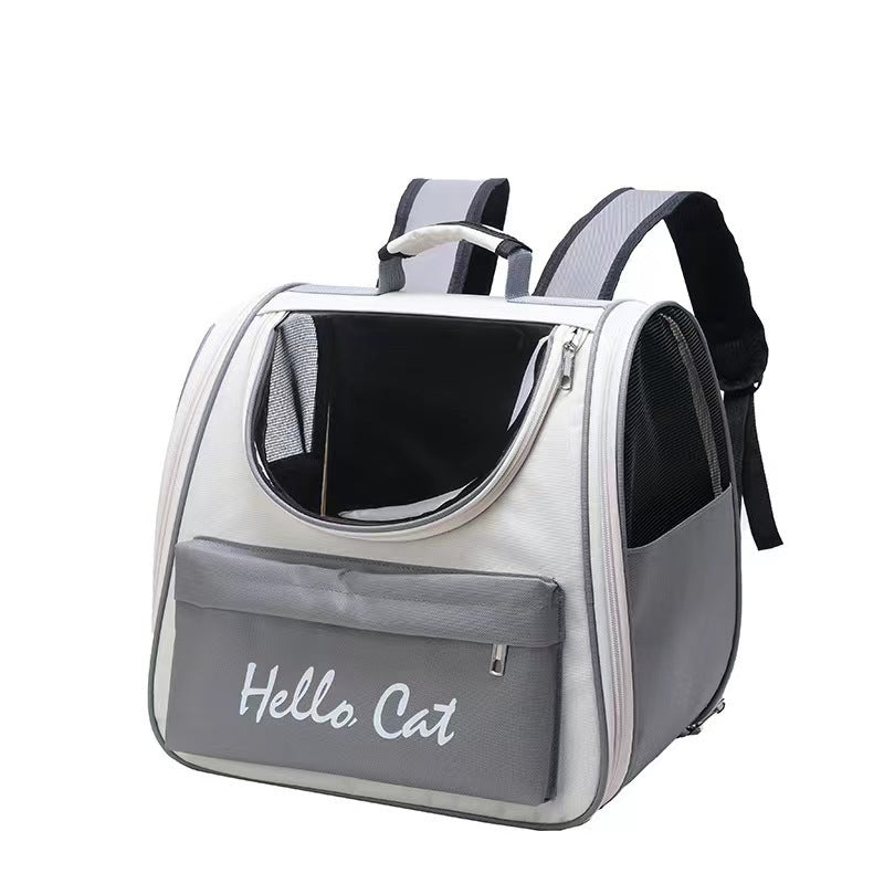 Portable Cat Carrier Bags Outdoor Windproof Travel Backpack Small Dogs Cat Sunscreen Transport Carrying Bag by eprolo