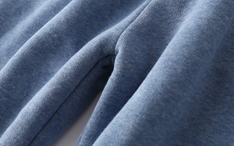 Lamb velvet padded sweatpants by My Store