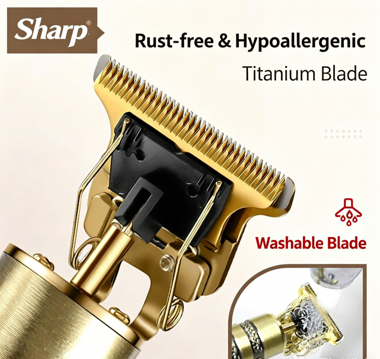 Electric Hair Clipper for Barbershop Oil Hair Sculpting Electric Haircut Machine, Men's Haircutting Shaver, Bald Head Trimmer by eprolo