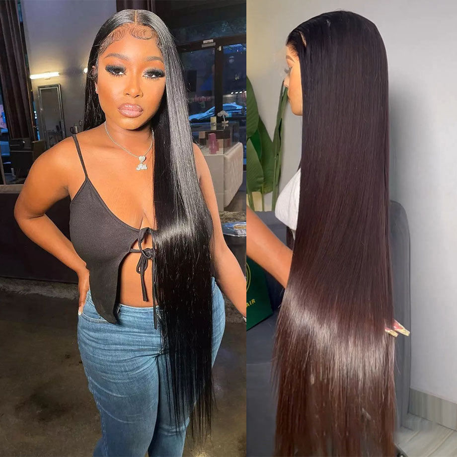 Glueless Wigs Wear and Go Human Hair Wig Straight by eprolo