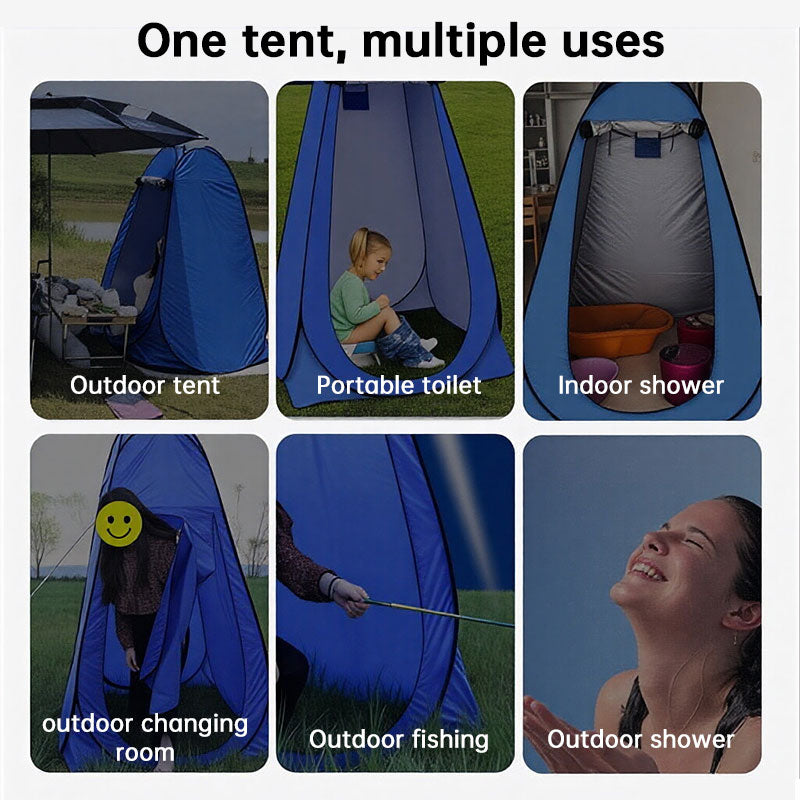 Pop Up Privacy Tent - Instant Outdoor Shower & Portable Toilet for Camping by eprolo