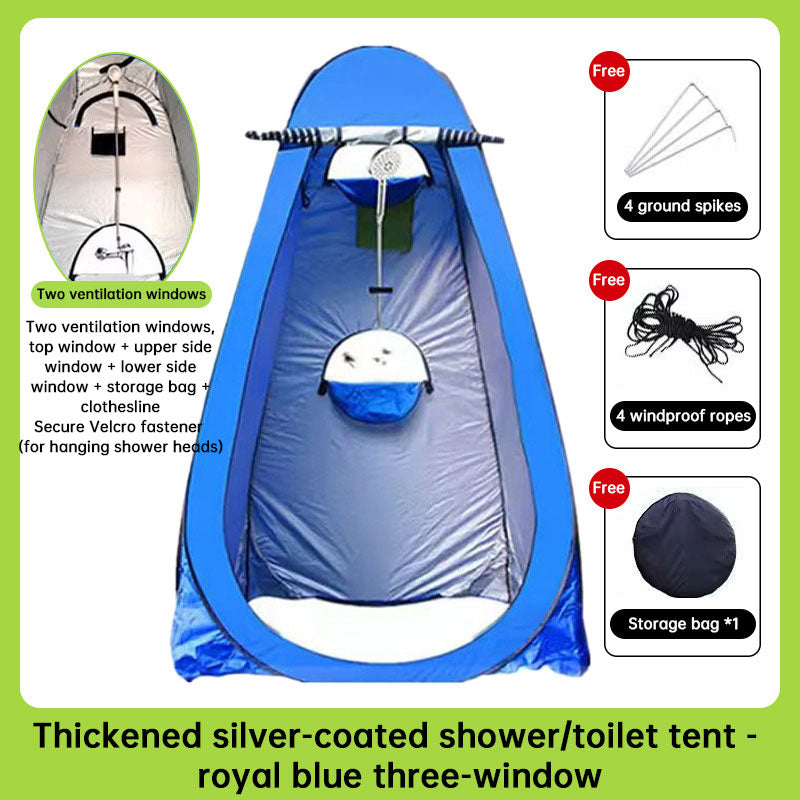 Pop Up Privacy Tent - Instant Outdoor Shower & Portable Toilet for Camping by eprolo