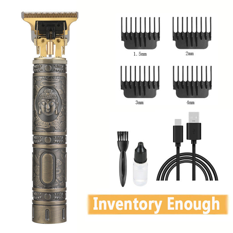 Electric Hair Clipper for Barbershop Oil Hair Sculpting Electric Haircut Machine, Men's Haircutting Shaver, Bald Head Trimmer by eprolo