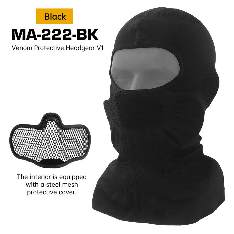 Venom V1 Balaclava, Breathable UV Protection Riding Face Mask for Motorcycle & Cycling by eprolo
