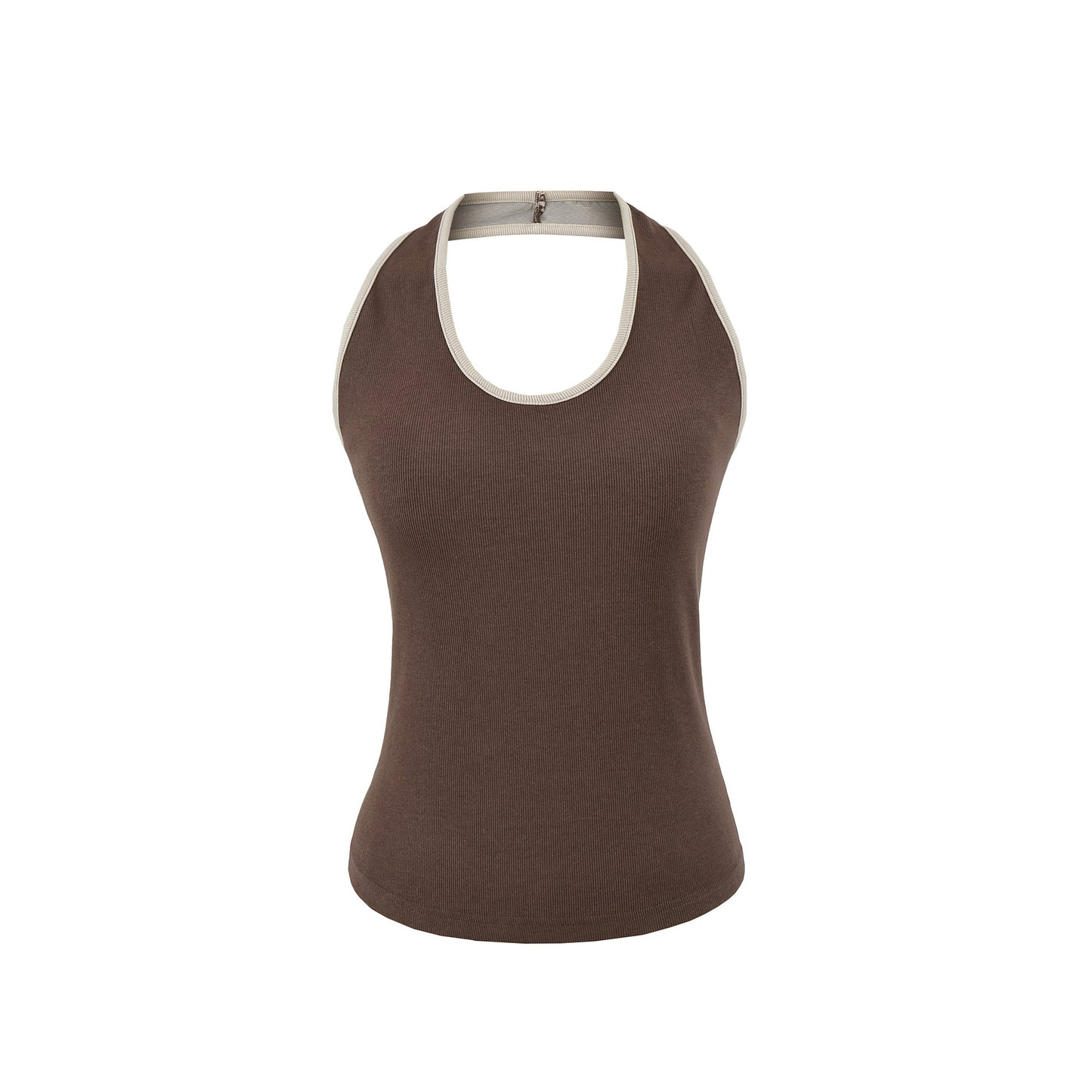 Sleeveless slim fit top by eprolo