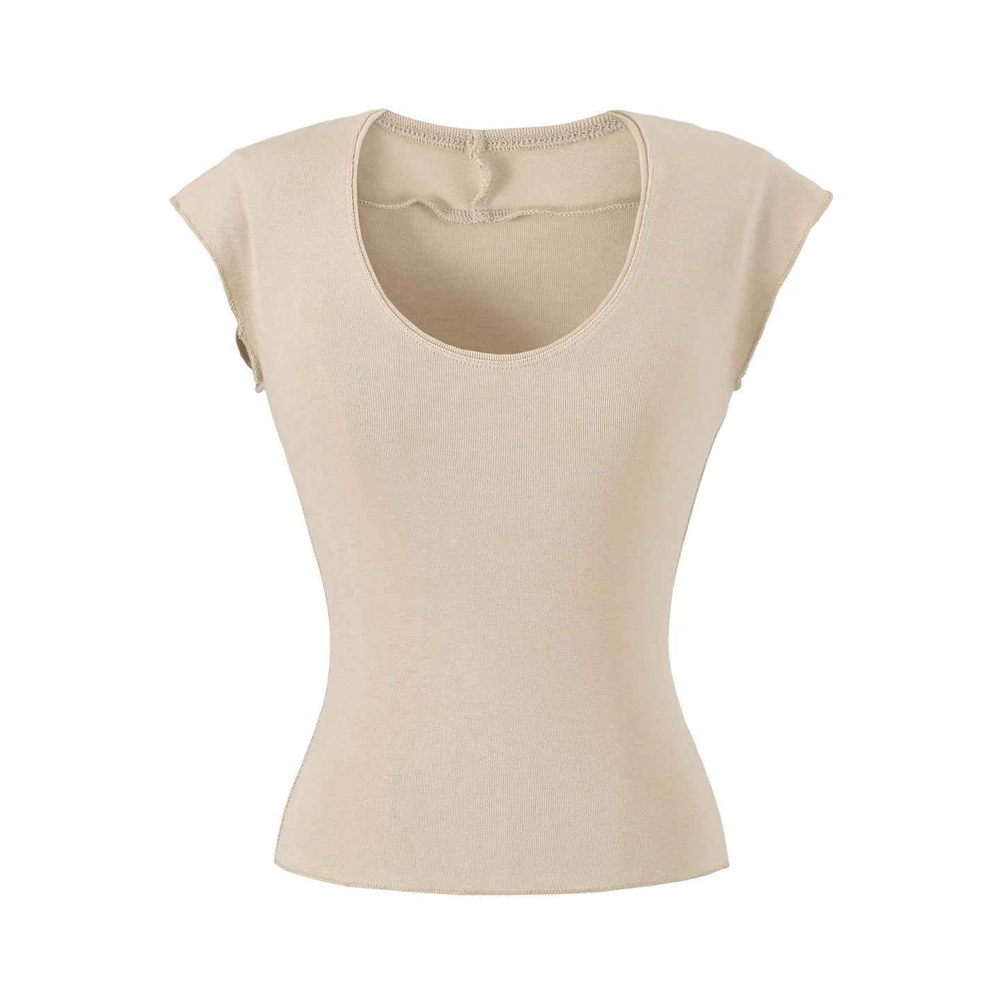 U-neck short sleeved T-shirt by eprolo
