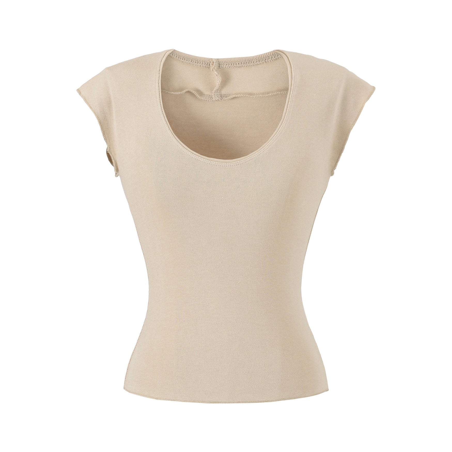 U-neck short sleeved T-shirt by eprolo