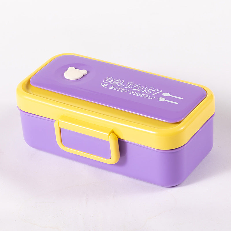 Cartoon cute fashion microwaveable lunch box portable lunch box