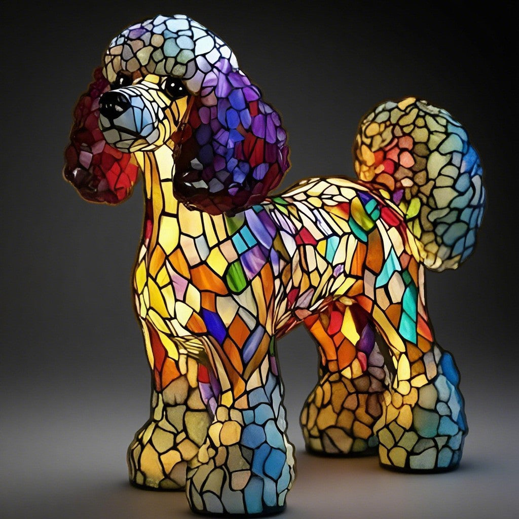 Dachshund Lamp - Bigfoot Lamp Resin Statue LED Decorative Light by eprolo