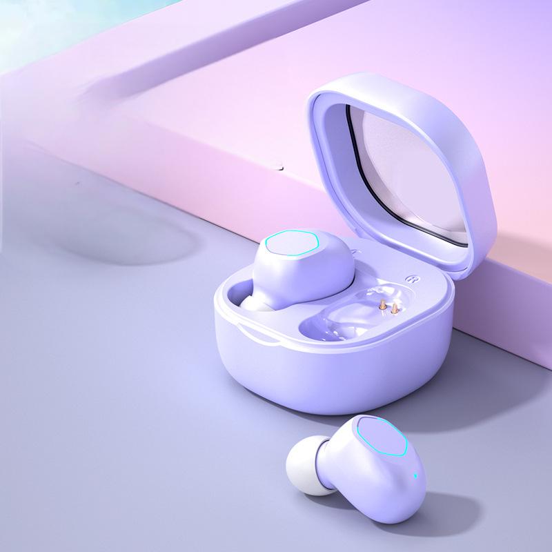 M21 Wireless Bluetooth Earphones 5.3 Mini High Beauty Translucent Bluetooth Earphones by eprolo