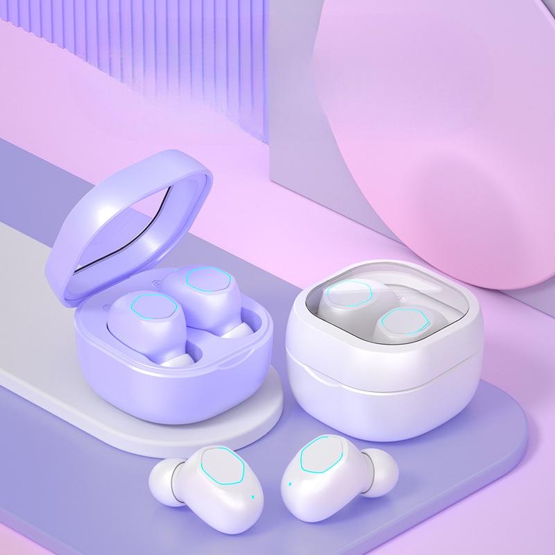 M21 Wireless Bluetooth Earphones 5.3 Mini High Beauty Translucent Bluetooth Earphones by eprolo