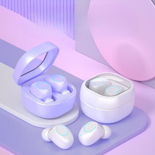 M21 Wireless Bluetooth Earphones 5.3 Mini High Beauty Translucent Bluetooth Earphones by eprolo