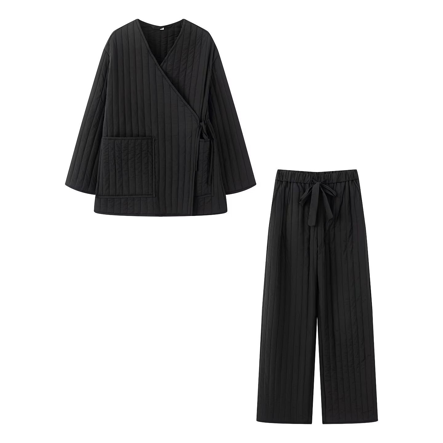 Loose casual cotton suit set by eprolo