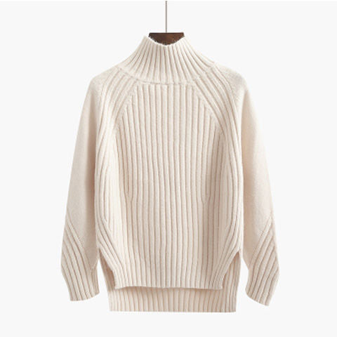 Women's Knitted Undershirt Fashion All-matching by DERILUJA LLC
