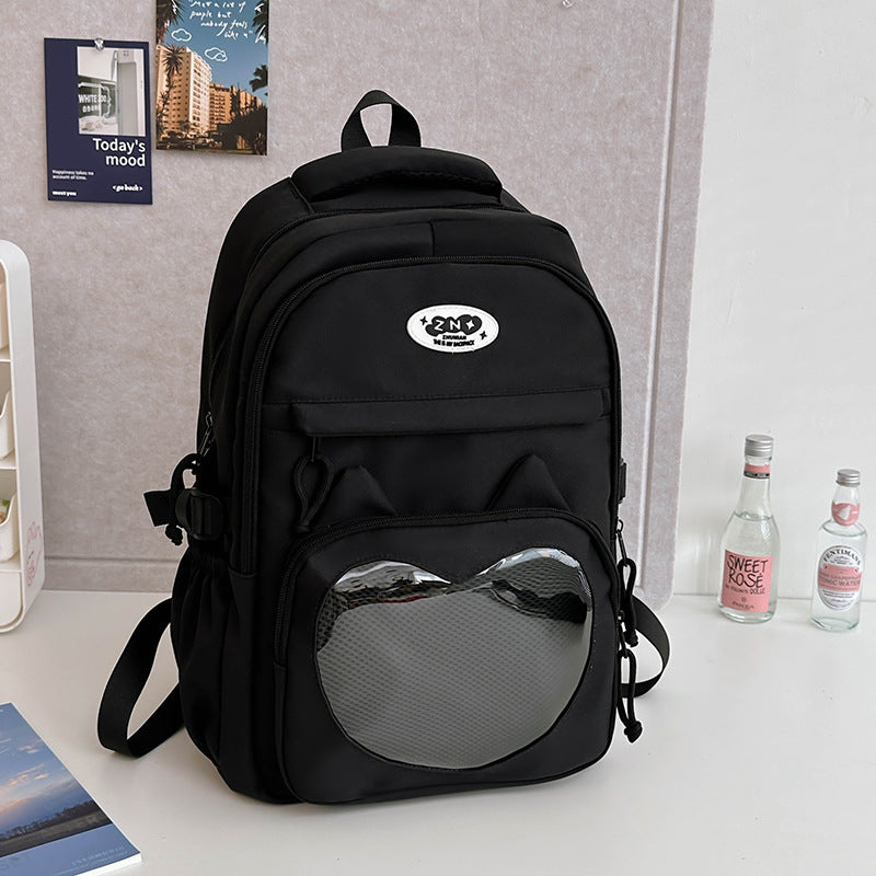Large Capacity Backpack For Primary School Students by DERILUJA LLC