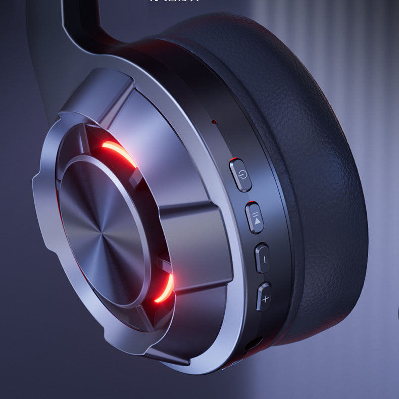 LED illuminated wireless Bluetooth headset for esports with ultra long battery life, Type-C computer headset by eprolo