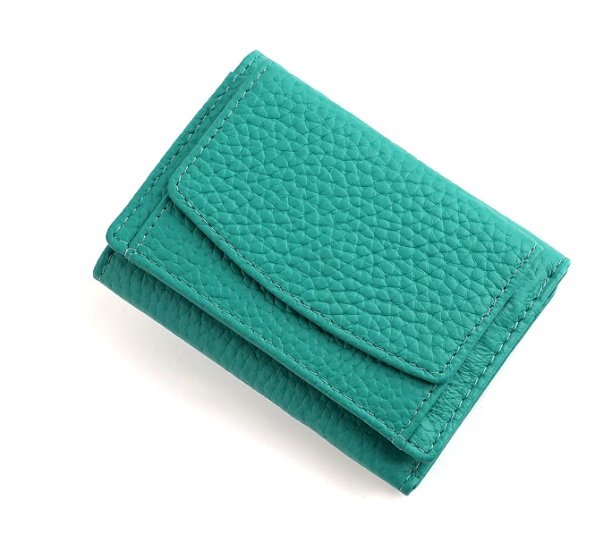 Genuine Leather Small Wallet RFID Coin Purse Money Clip by eprolo