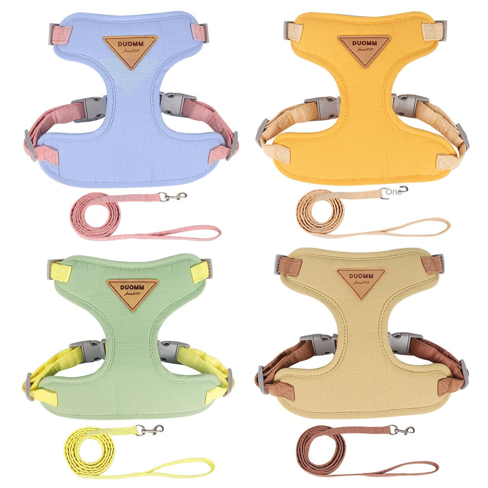 Cat traction rope to prevent breaking free cat chest harness for outdoor walking cat rope by eprolo