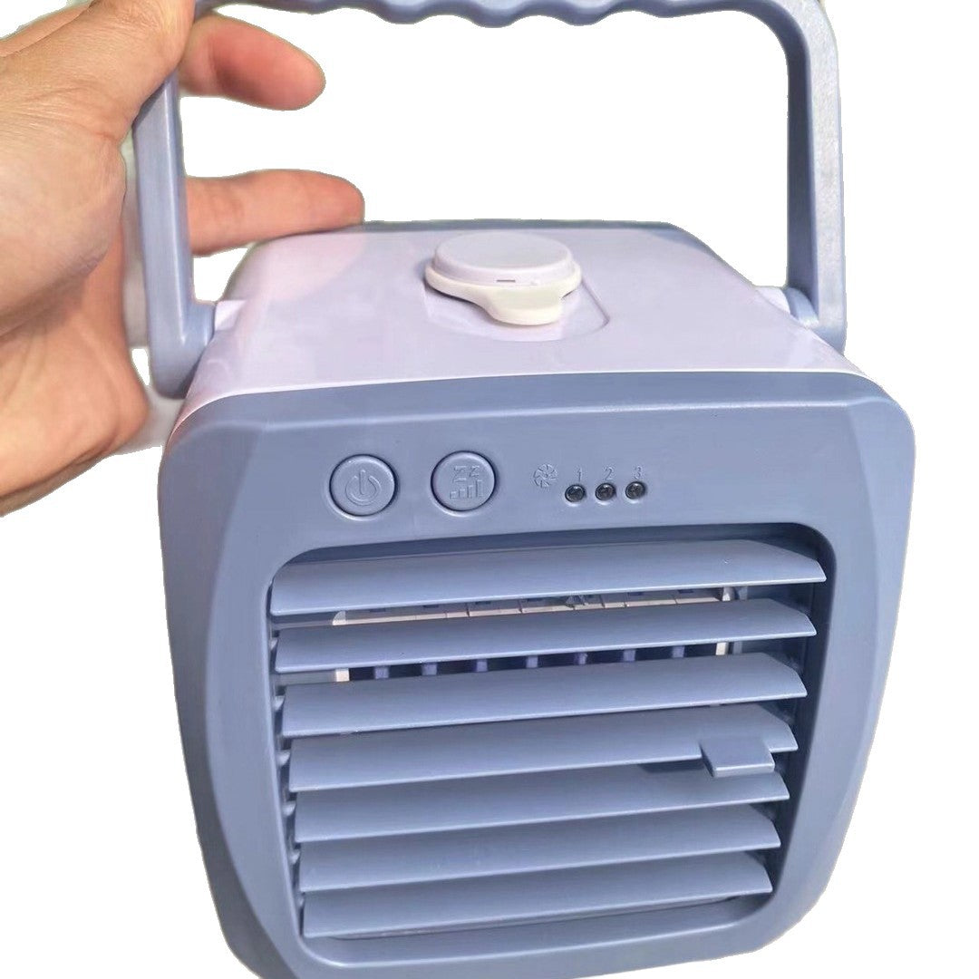Mini spray Air Cooler Household Desktop Small Air Cooler USB Portable Mobile Air Conditioner Fan by eprolo