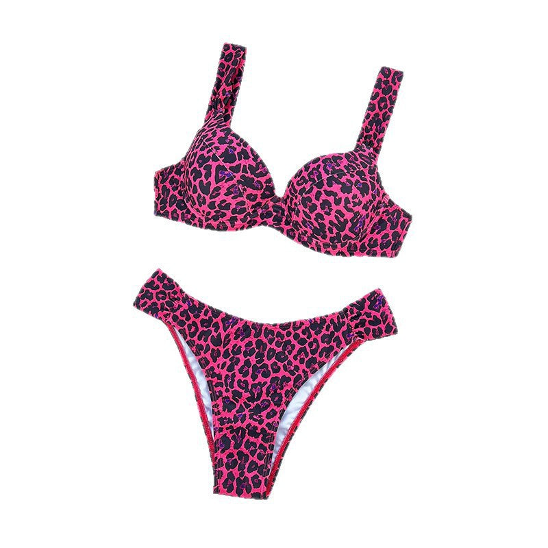 Two-Piece Swimwear for Women with Tie-Up Design Elegant Beach Swim Suit by eprolo
