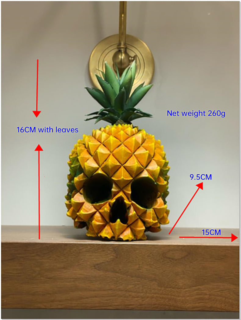 Pineapple Skeleton Halloween Decoration Creative Decoration by eprolo