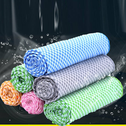 Natura Super Cool Bamboo Towel In A Bottle - 2 PK by DERILUJA LLC