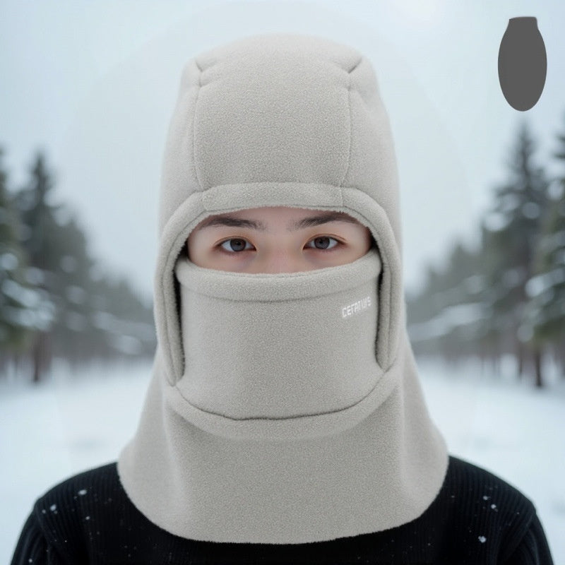 Essential Winter Cycling Gear For Men A Windproof Thickened And Insulated Neck Gaiter Mask That Provides Protection In Cold Weather by DERILUJA LLC
