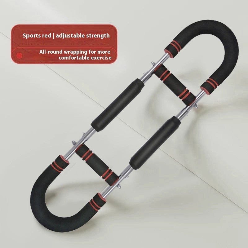 Multi-functional U-shaped Arm Strengthener Chest Trainer Adjustable Forearm Strength Exerciser Home Gym Equipment Bodybuilding by DERILUJA LLC
