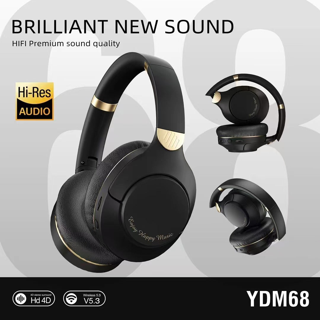 YDM68 new wireless Bluetooth headset with heavy bass gaming headset by eprolo