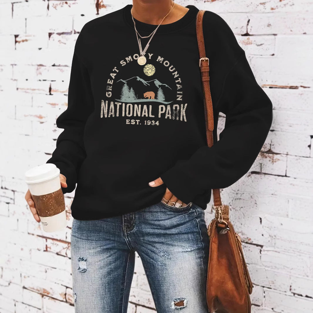 National Park printed hoodie by eprolo
