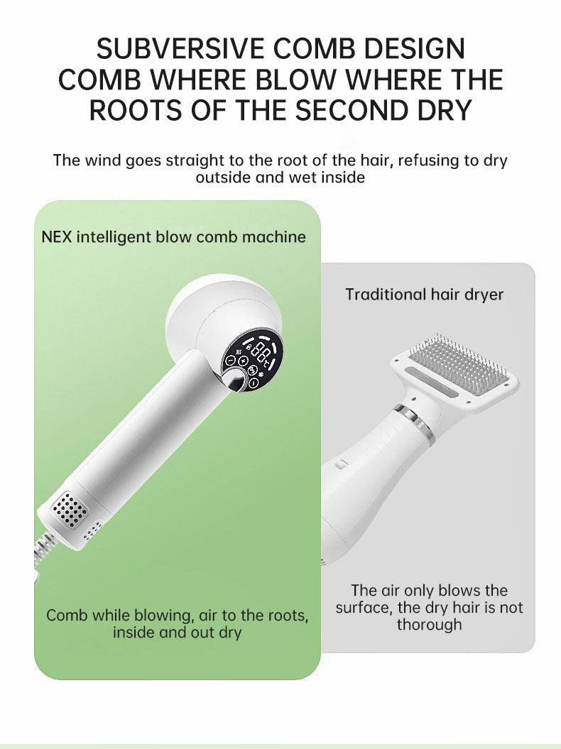Smart Pet Hair Dryer Dog Golden Retriever Cat Grooming Hairdressing Blow & Comb Silent No Harm Pet Cleaning Supplies Pet Product by eprolo